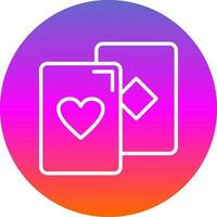 Card Game  Vector Icon Design