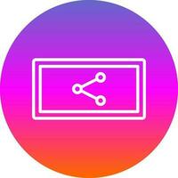 Share  Vector Icon Design