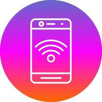 Wifi Connection  Vector Icon Design