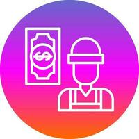 Salary  Vector Icon Design