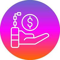 Debt Vector Icon Design