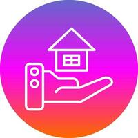 Mortgage Vector Icon Design