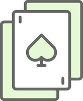 Playing Card  Vector Icon Design