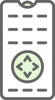 Remote  Vector Icon Design