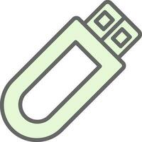 USB Drive  Vector Icon Design