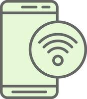 Wifi  Vector Icon Design