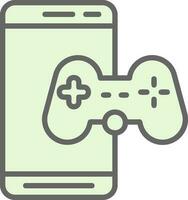 Mobile Game  Vector Icon Design