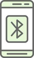 Mobile Bluetooth  Vector Icon Design