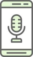 Microphone  Vector Icon Design