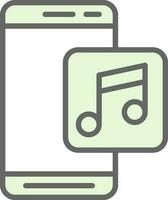 Music App  Vector Icon Design