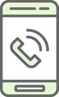 Phone Call  Vector Icon Design