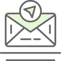 Send Mail  Vector Icon Design