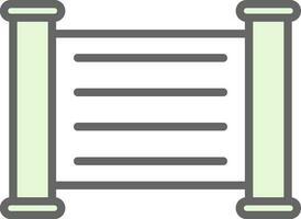 Scroll  Vector Icon Design