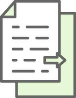 Document  Vector Icon Design