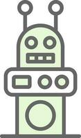 Robot  Vector Icon Design