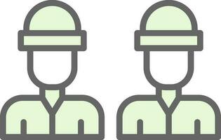 Workers  Vector Icon Design