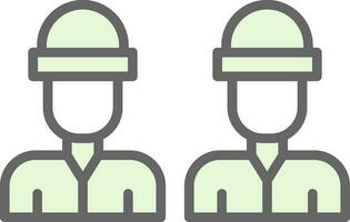 Workers  Vector Icon Design