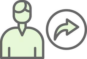Forward  Vector Icon Design