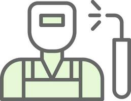 Welder  Vector Icon Design