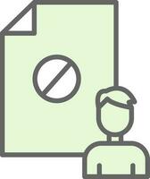 Termination Vector Icon Design