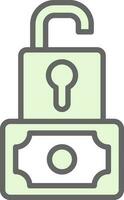 Unlocked Vector Icon Design