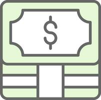 Cash Vector Icon Design