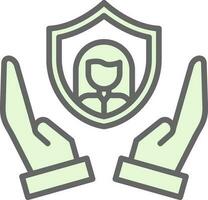 Personal Security Vector Icon Design