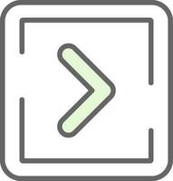 Right Arrow Vector Icon Design