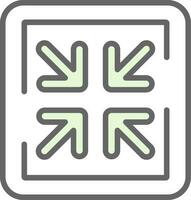 Shrink Vector Icon Design