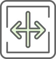 Resize Vector Icon Design