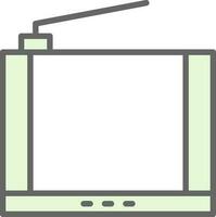 diseño de icono de vector de televisión