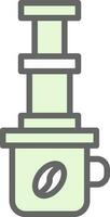 Aeropress Vector Icon Design