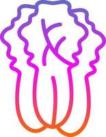 Napa Cabbage Vector Icon Design