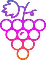 diseño de icono de vector de uvas