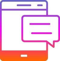 Chat  Vector Icon Design