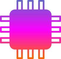 Processor  Vector Icon Design