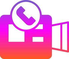 Video Call  Vector Icon Design