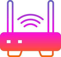 Router  Vector Icon Design