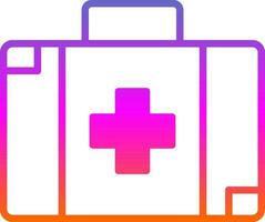 First Aid Kit  Vector Icon Design