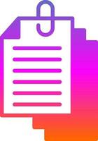 Attached  Vector Icon Design