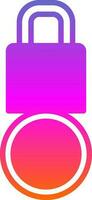 Locked Vector Icon Design