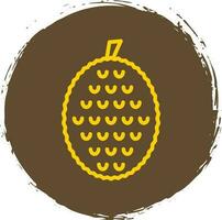 Durian vector icono diseño