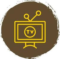 televisión vector icono diseño