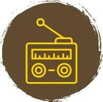 Radio  Vector Icon Design