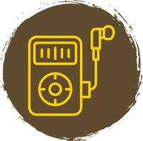 Music player  Vector Icon Design