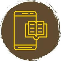 Reading Book  Vector Icon Design