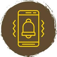 Mobile Vibrate  Vector Icon Design