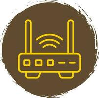 Router  Vector Icon Design