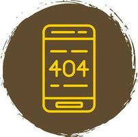 404 Error  Vector Icon Design