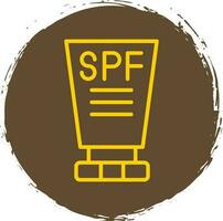 spf vector icono diseño